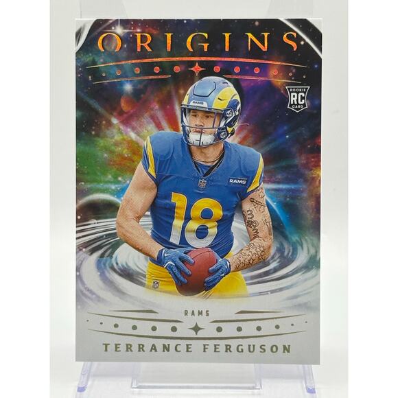 2025 Panini Origins Terrance Ferguson Rookie Los Angeles Rams RC - Picture 1 of 2